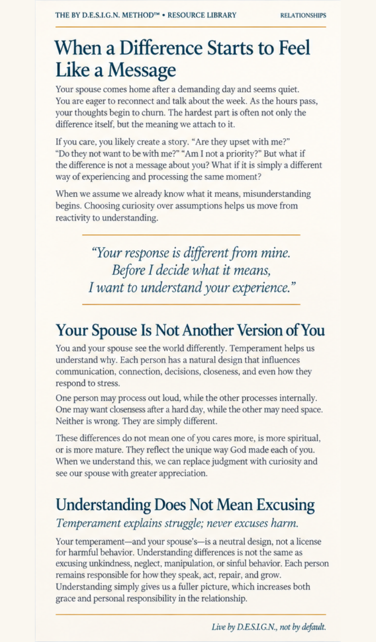 When Different Starts Feeling Personal teaching, page 2